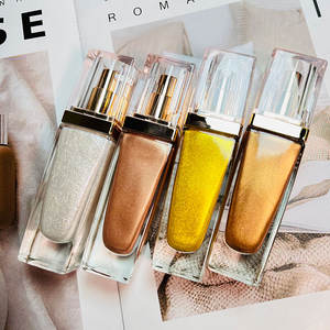 Aceite corporal de brillo <span class=keywords><strong>natural</strong></span>, bronceador líquido, <span class=keywords><strong>iluminador</strong></span> de Etiqueta Privada, resaltador líquido de aceite seco brillante - Product Image 5