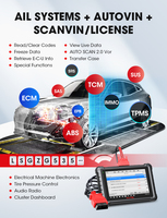 Escáner de Diagnóstico Autel MaxiCheck MX900 OBD2, Potente Servicio para Todos los Sistemas, Funciones Avanzadas, Equipado con Protocolos DOIP CAN FD