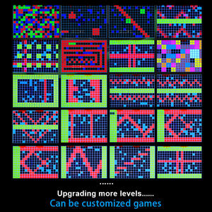 Super Grid Interactive LED Floor Game Panneau d'activation Créez une expérience de lumière pixel immersive pour la salle de jeu active - Product Image 3