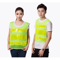 Gilet de sécurité réfléchissant OEM ODM, logo personnalisé, gilet de travail haute visibilité, gilet d'avertissement haute visibilité pour usage industriel