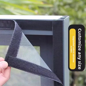 Malla Mosquitera para Ventanas, Removible, de Poliéster, Lavable, Transpirable, Resistente a Insectos, Instalación sin Taladro - Product Image 6