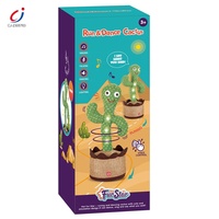 Cactus dansant interactif pour enfants, parlant, en peluche, 120 chansons, charge USB, cactus dansant, chantant et se balançant, jouet en peluche