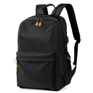 Sac à dos scolaire de haute qualité en vente chaude personnalisé Sac à dos USB Sac à dos tendance noir grand imperméable pour hommes Sac à dos - Product Image 4
