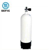 Bouteille de plongée en aluminium haute pression 300 bar 11L/12L pour plongée sous-marine