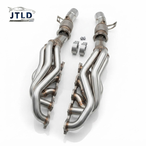 Collettori di Scarico a Tubo Lungo di Uguale Lunghezza per Audi R8 V10 5.2L, <span class=keywords><strong>Lamborghini</strong></span> Huracan LP610 LP580, Gallardo LP560 5-1 Turbo - Product Image 5