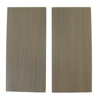 Planches de terrasse en WPC co-extrudé de 2e génération, certifiées CE, texturées en 3D, résistantes aux intempéries, à faible entretien, haute densité