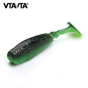 5 Pcs <span class=keywords><strong>de</strong></span> pesca <span class=keywords><strong>gusano</strong></span> señuelos <span class=keywords><strong>de</strong></span> tipo T cola nadar bajo cebo 6 cm 2,5g señuelos - Product Image 2