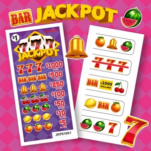 Impresión Digital en Stock, Entrega Rápida, 1 Oportunidad de Ganar, Boletos de Lotería con Sistema de Desgarrar - Product Image 6