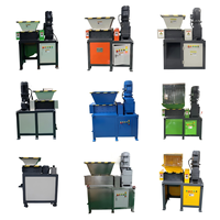 Broyeur de déchets de bois à moteur multi-puissance, grande capacité, entraînement puissant, série à arbre unique, avec engrenages, roulements et pompe, OEM/ODM