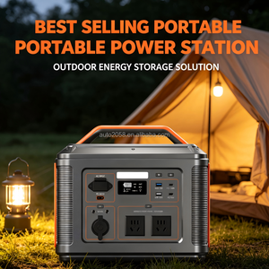 Générateur solaire portable pour le <span class=keywords><strong>camping</strong></span>, batterie LiFePO4 <span class=keywords><strong>rechargeable</strong></span> à onde sinusoïdale pure MPPT 320000mAh 1024WH - Product Image 4