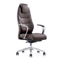 Chaise de bureau en cuir ergonomique à dossier moyen, design traditionnel, pivotante et extensible, avec siège réglable en hauteur, idéale pour les salles de réunion et les salles d'attente