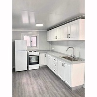 Cymdin 40 pieds & 20 pieds extensible en acier en bois pliant conteneur maison 3 chambres immeuble de bureaux Villa salle de bain extérieure pour une utilisation