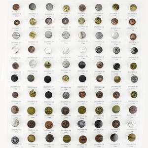 Nueva llegada logotipo personalizado Metal Jeans botón para Denim - Product Image 5