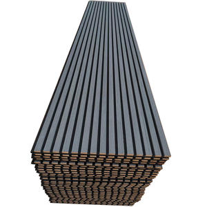 Fabbrica su misura MDF striscia di <span class=keywords><strong>legno</strong></span> pannelli di parete acustica in varie dimensioni per <span class=keywords><strong>pareti</strong></span> di fondo - Product Image 1