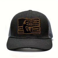 Casquette Trucker Snapback en Maille Brodé avec Logo Personnalisé de Haute Qualité, 6 Panneaux, Style Vintage Sportif, Respirante et Imperméable
