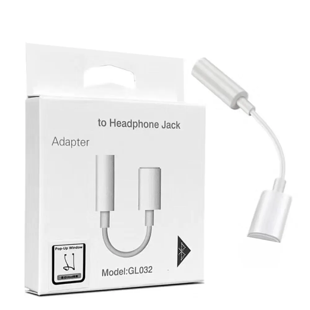 IOS Adapter For iPhone 7 6 8 11 X For Lightning to 3.5 mm Headphone Jack Adapter For iPhone Adapter type-c
