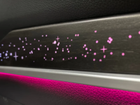 Accesorios para Auto SJC para Kia K5 Starry Sky 2020-2025, Kit de Luces Ambientales LED de 64 Colores, Garantía para Iluminación Interior de Automóviles