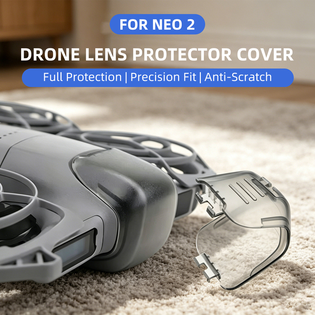 Lens Cap for DJI Neo 2 Protective Cover Gimbal Lock Guard Anti-Scratch Camera Gimbal Protector for DJI Neo 2 Drone Accessories
