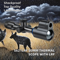 Lunette thermique infrarouge BUZZARD Optics S621LRF, 640x512, 12μm, objectif 50mm, 2.8-22.4X, LRF 2600m, vision thermique