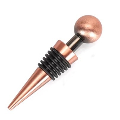 Bronze round head wine stopper