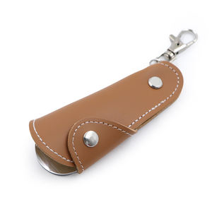 Calzador de Zapatos Metálico Plegable para Hombre y Mujer, Mini Calzador de Viaje <span class=keywords><strong>con</strong></span> Funda de Cuero PU - Product Image 5