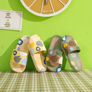 Kinder Slippers Zomer Cartoon Schattig Thuis Bad Anti-Slip Eva Zachte Zool Flip-Flop Slippers