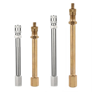 Jiao Shang Valve Stem <b>Extension</b> <b>Rod</b> Copper American Mouth Screw On Type For Tire Inflation - Product Image 4