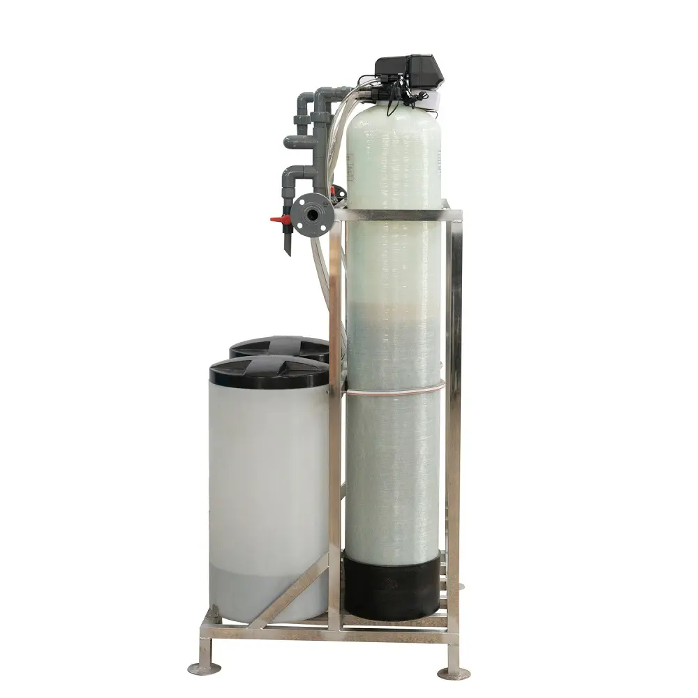 Skid Mount Ion Exchange Harz filter /3 m3/Stunde Wasser ent härter system zur Entfernung der Wasserhärte