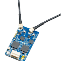 Récepteur ExpressLRS Bayack Gemini 915 MHz/2,4 GHz True Diversity pour Quadricoptère FPV et Avion à Voilure Fixe