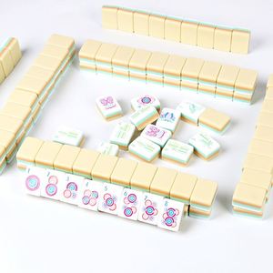 Non-slip American <b>Mahjong</b> Tiles <b>Set</b> Stable Gaming Experience Classic Western Table Game for Home Use - Product Image 6