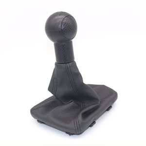 Chevrolet Gear <b>Shift</b> <b>Knob</b> Leather 5-Speed Black For Sail 2010-2014 - Product Image 4
