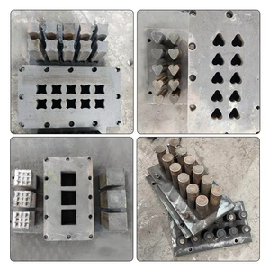 เครื่องอัดถ่านแบบไฮดรอลิกควบคุมด้วย PLC พร้อมมอเตอร์ AC ประสิทธิภาพสูงสำหรับถ่านชิชา บาร์บีคิว - Product Image 5