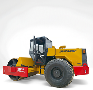 Good Condition Used Dynapac Single Drum Road Roller CA25D CA301D CA251D Diesel Engine 110 kW 40-70kN Static <b>Pressure</b> Motor - Product Image 1