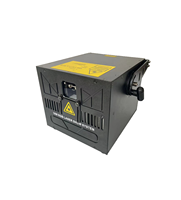 Projecteur laser DJ 3D SFR 6W RGB à animation couleur intégrale avec contrôle DMX512, construction métallique pour fêtes, clubs, mariages