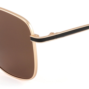 Gafas de Sol Rectangulares Estilo Piloto, Montura Metálica Completa, Lentes Verdes, 100% Protección UV, Unisex, para Adultos, para Exteriores - Product Image 4