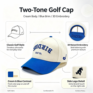 Casquettes <span class=keywords><strong>de</strong></span> baseball personnalisées avec logo brodé italien <span class=keywords><strong>de</strong></span> haute qualité en gros - Product Image 2