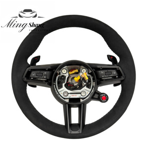 NOUVEAU Volant GT pour Porsche Panamera Macan Cayenne Taycan 718 Cayman GT4 <span class=keywords><strong>RS</strong></span> 911 Carrera Targa 911 <span class=keywords><strong>GT3</strong></span> 911.2 991 992 GT2 - Product Image 6
