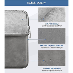 Maletín Ligero para Computadora Portátil de Viaje de Negocios al por Mayor, Funda Protectora Impermeable para Macbook, <span class=keywords><strong>iPad</strong></span> y Laptop - Product Image 6