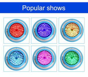 ไฟส่องสระว่ายน้ำติดผนัง LED กำลังสูง IP68 กันน้ำ ผลิตจากวัสดุ ABS พร้อมไฟใต้น้ำเปลี่ยนสีได้ - Product Image 6