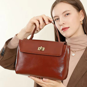 2025 Spring Summer Genuine Leather Crossbody <b>Bag</b> Women Fashion Shoulder <b>Tote</b> Handbag High Quality - Product Image 1