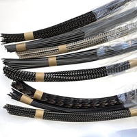 C-99 880x3x1.5mm corps de guitare en bois Luthier Purfling chapiteau incrustation perles guitare reliure pour bricolage kits de guitare