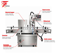 Machine de remplissage automatique de bouteilles de liquide chimique corrosif pour nettoyant WC à tête unique