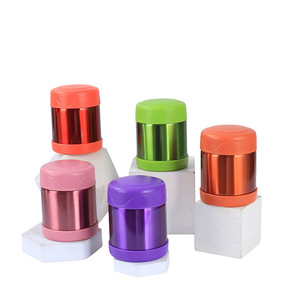 SilverJet Kids Thermal Food Jar 350ml Stainless Steel Vacuum Insulated Portable Lunch <b>Box</b> For Hot Cold Food - Product Image 2