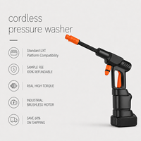 Nettoyeur haute pression 800 PSI, 20 V, sans fil, portable, 4,0 Ah, machine de lavage de voiture, pour le nettoyage de voitures, de jardins, de patios et d'espaces extérieurs