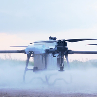 Pulvérisateur de pesticides à haute pression, alimenté par batterie à essence, pour drone UAV, moteur, utilisation agricole, télécommande, construction facile