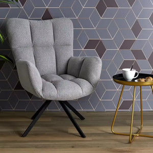 <span class=keywords><strong>Fauteuil</strong></span> moderne confortable à dossier haut Design moderne Chaises longues design souples de haute qualité Chaise de loisirs en velours au design moderne - Product Image 6