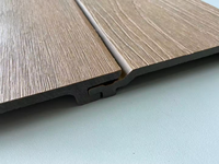 Panneau mural extérieur en bois écologique WPC imperméable et ignifuge, rainuré, durable, tailles personnalisées, prix de gros