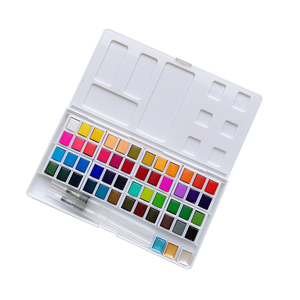 Artiste — ensemble de peinture <span class=keywords><strong>aquarelle</strong></span>, 36 couleurs, Portable, métallique solide - Product Image 6