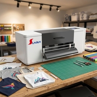 Imprimante DTF Sunika 30CM, machine d'impression XP600, contrôle par application, entièrement automatique, garantie 1 an, impression WIFI, sans PC, film PET