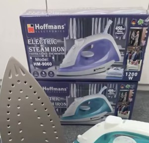 Plancha Hoffmans Nuevo Modelo con Tanque de Agua Grande de 450ml, Placa de Cerámica de 1200W, Autolimpieza y Antiincrustaciones, la Más Vendida en África - Product Image 4